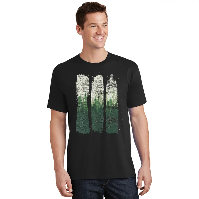 Wild Nature Wildlife Outdoors Trees Landscape Forest T-Shirt