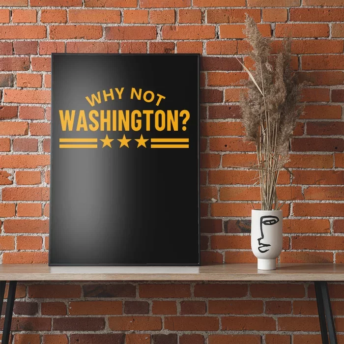 Why Not Washington Poster