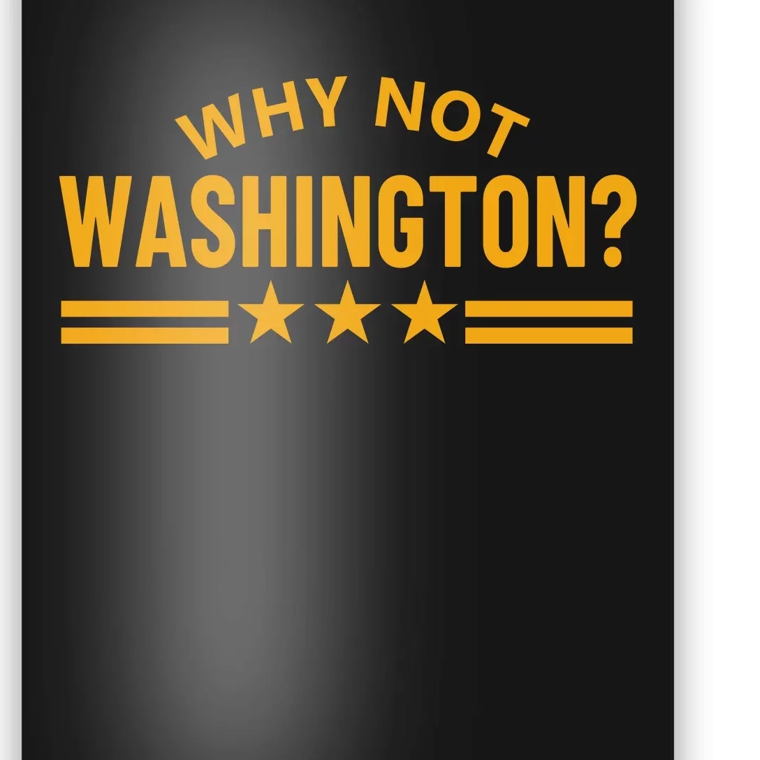 Why Not Washington Poster