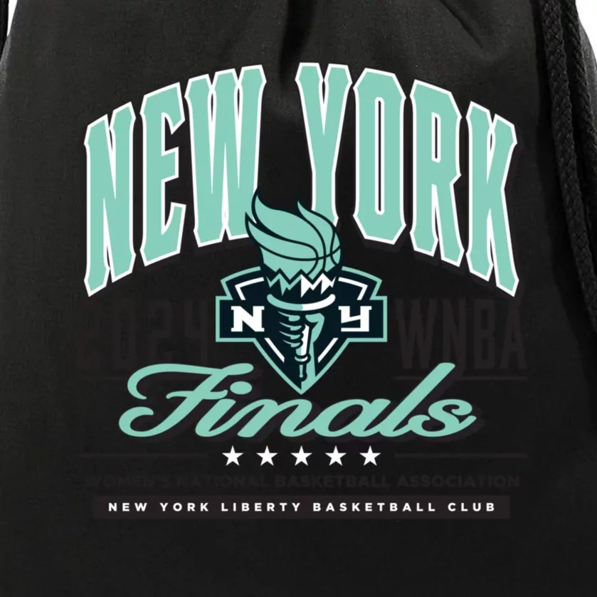 W.B.N.A New York Liberty Finals 24 In The Spotlight Drawstring Bag