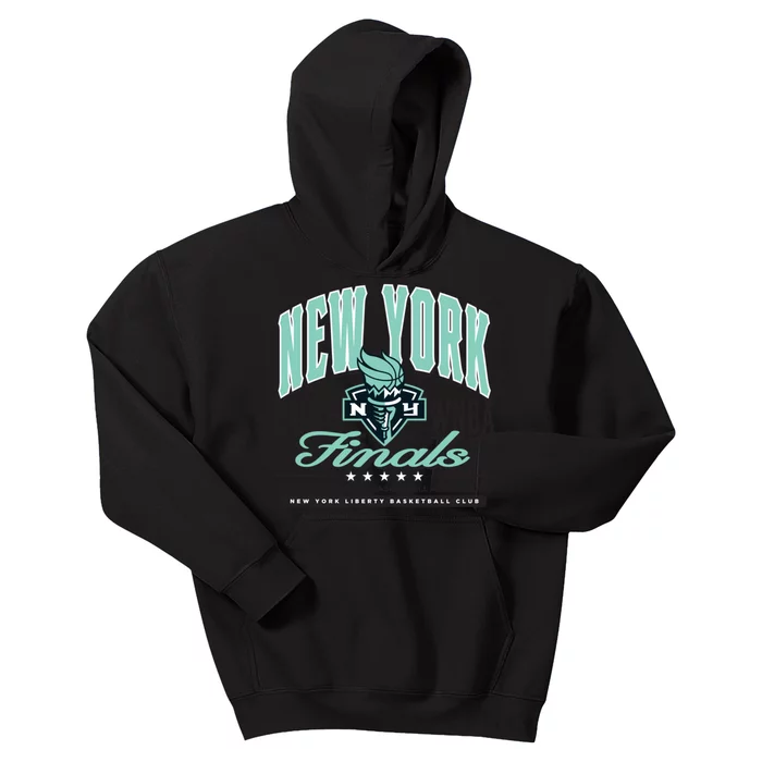 W.B.N.A New York Liberty Finals 24 In The Spotlight Kids Hoodie