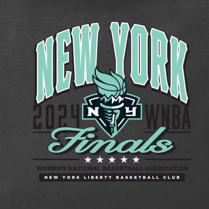 W.B.N.A New York Liberty Finals 24 In The Spotlight Zip Tote Bag