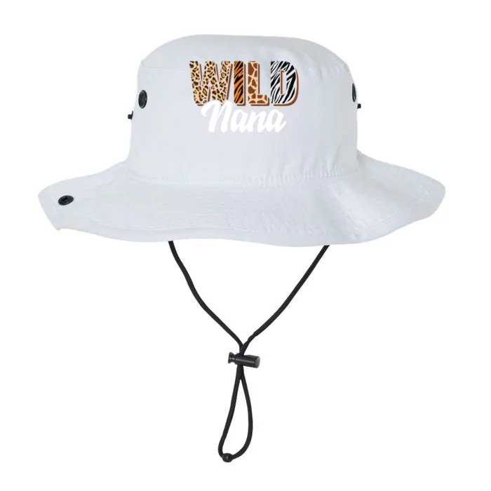 Wild Nana Zoo Born Two Be Wild Bgiftday Safari Jungle Animal Gift Legacy Cool Fit Booney Bucket Hat