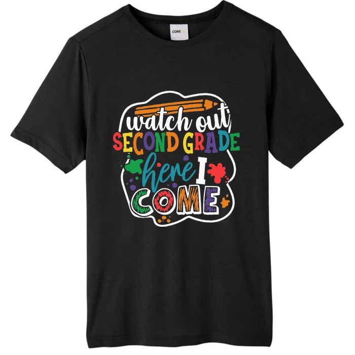 Watch Out 2nd Grade Here I Come Back to School ChromaSoft Performance T-Shirt