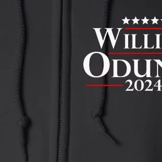 Williams Odunze 24 Williams Odunze 2024 Full Zip Hoodie