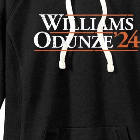 Williams Odunze 2024 Design Funny Williams Odunze 24 Women's Fleece Hoodie