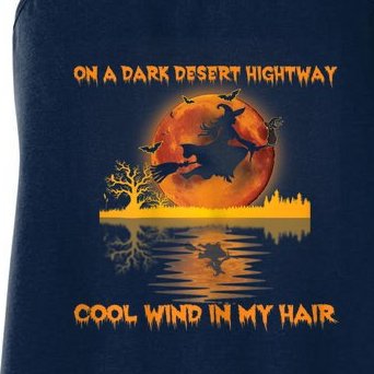 Witch On A Dark Desert Highway Tshirt Womens In Witch Tshirt Women's Racerback Tank