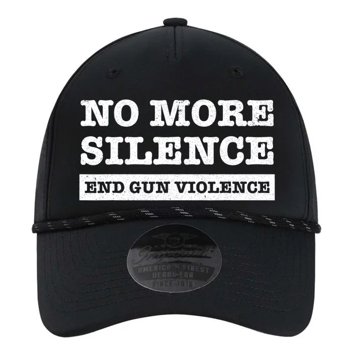 Wear Orange Anti Gun No More Silence End Gun Violence Ribbon Performance The Dyno Cap