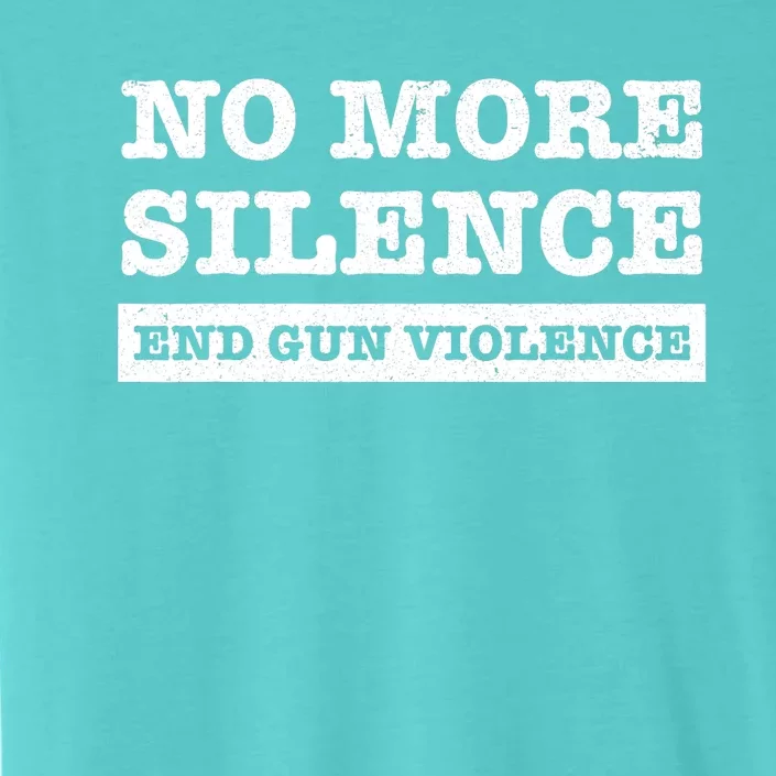 Wear Orange Anti Gun No More Silence End Gun Violence Ribbon ChromaSoft Performance T-Shirt