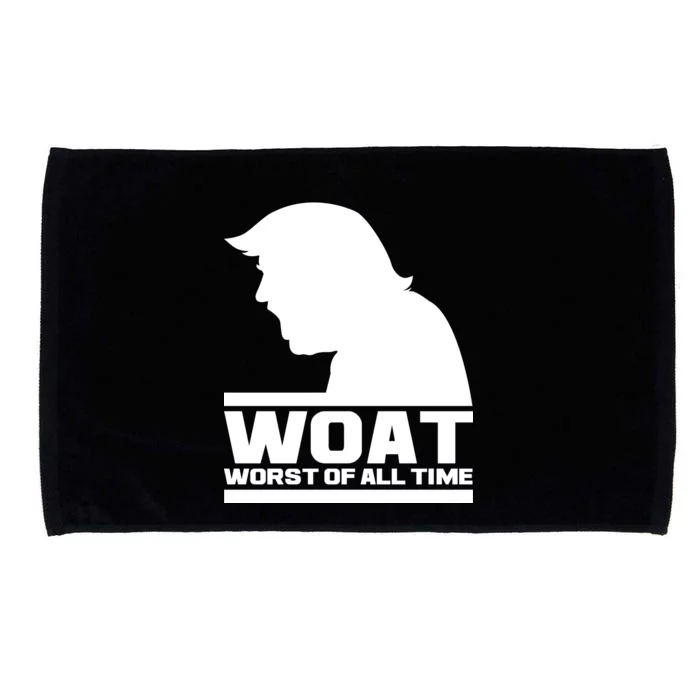 WOAT Anti Trump Worst Of All Time Microfiber Hand Towel