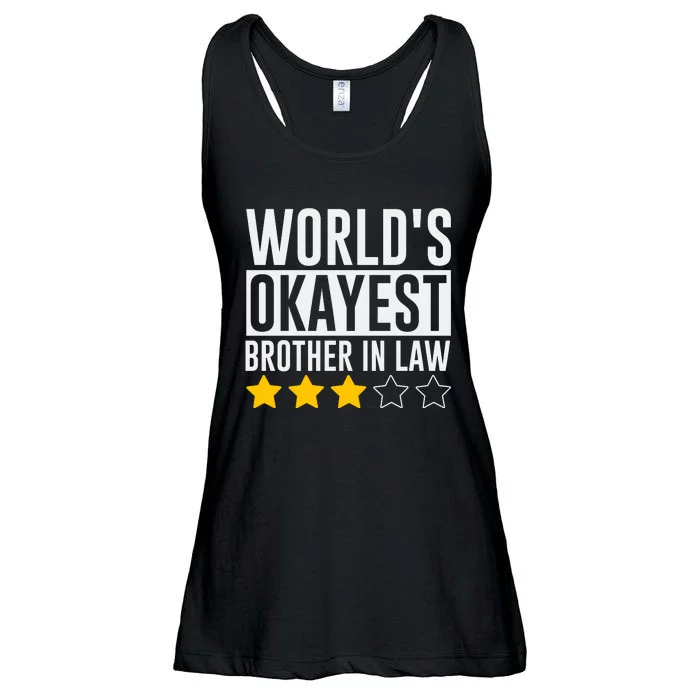 WorldS Okayest Brotherinlaw Ladies Essential Flowy Tank