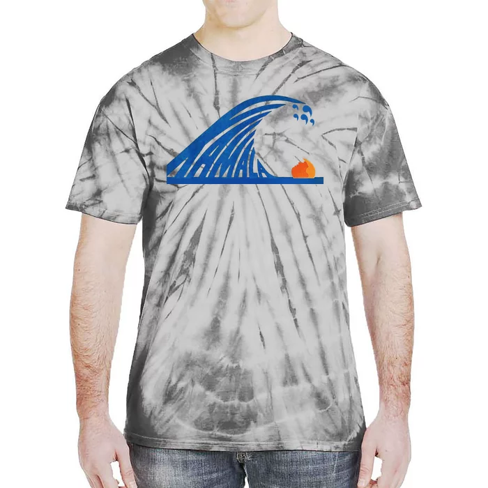 Wave Of Blue Cats For Kamala Tie-Dye T-Shirt