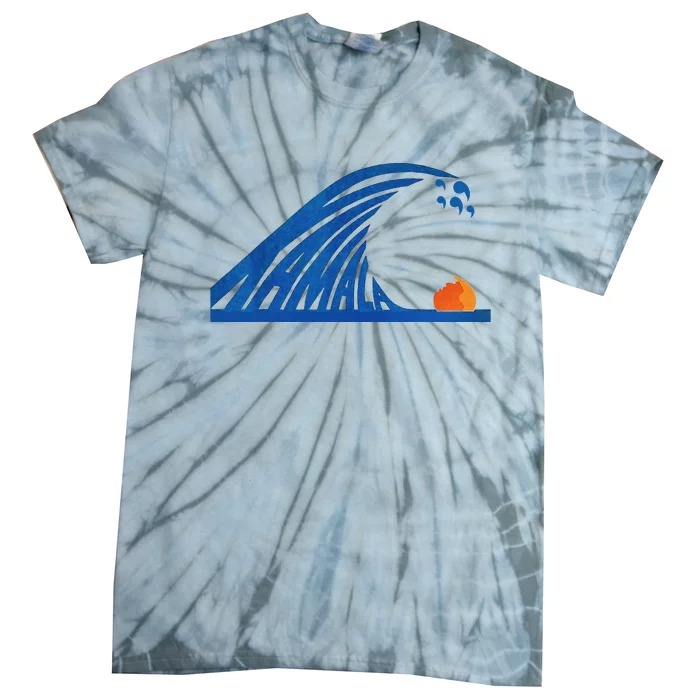 Wave Of Blue Cats For Kamala Tie-Dye T-Shirt