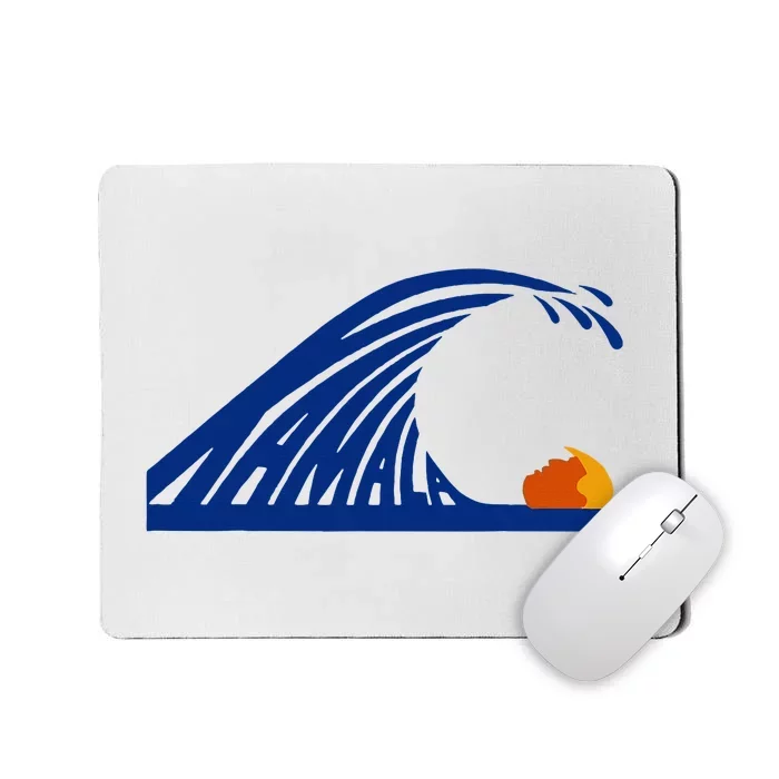 Wave Of Blue Cats For Kamala Funny Trump For Ladies For Guy Mousepad