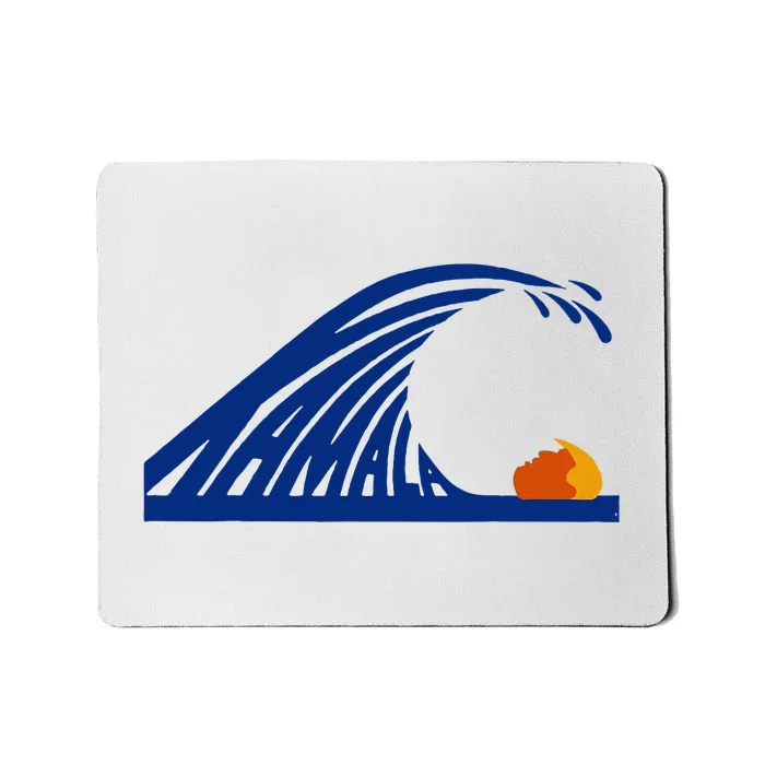 Wave Of Blue Cats For Kamala Funny Trump For Ladies For Guy Mousepad