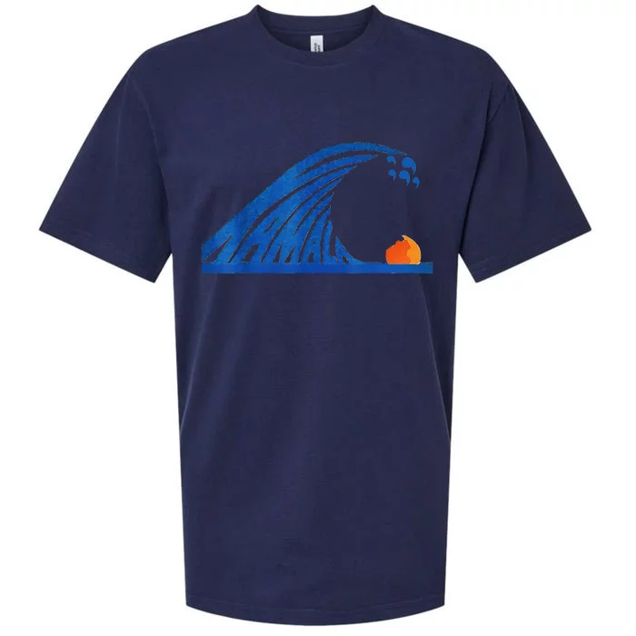 Wave Of Blue Wave Wave Of Blue Cats The Madam Bule Wave Sueded Cloud Jersey T-Shirt