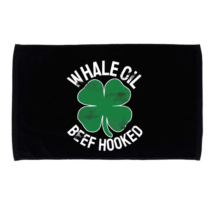 Whale Oil Beef Hooked Gift Speak ST PATRICKS DAY Irish Microfiber Hand Towel