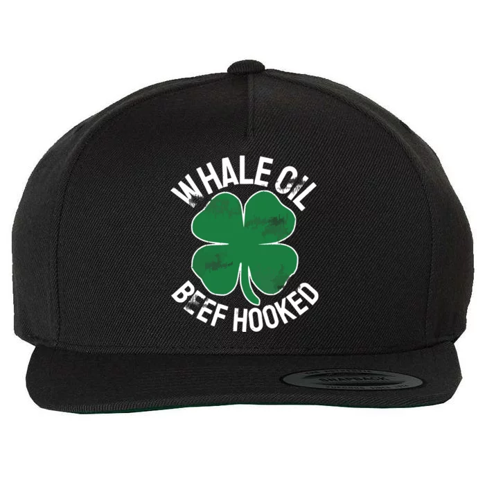 Whale Oil Beef Hooked Gift Speak ST PATRICKS DAY Irish Wool Snapback Cap