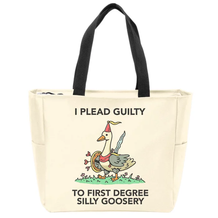 Wizard Of Barge I Plead Guilty To First Degree Silly Goosery Zip Tote Bag