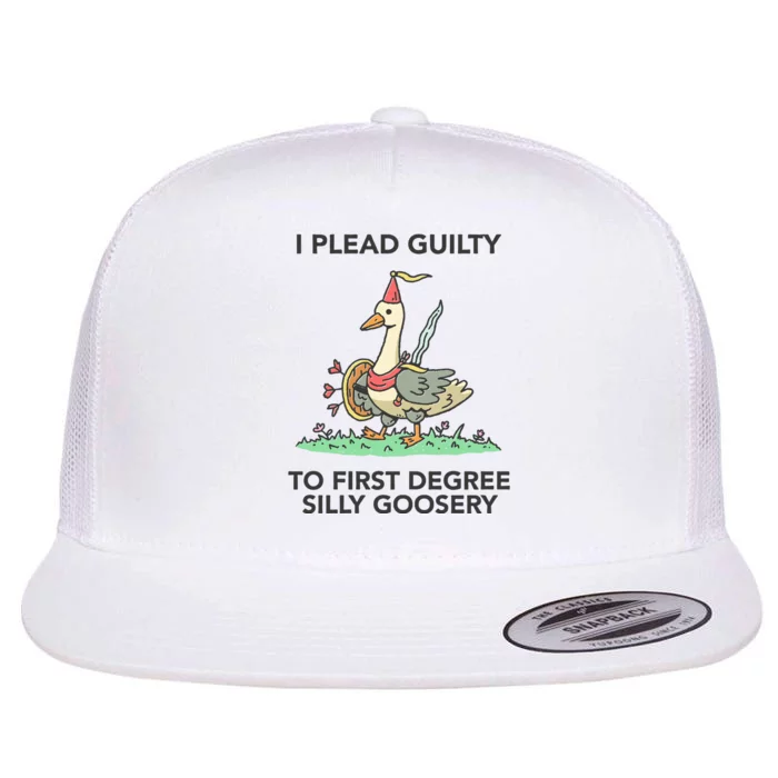 Wizard Of Barge I Plead Guilty To First Degree Silly Goosery Flat Bill Trucker Hat