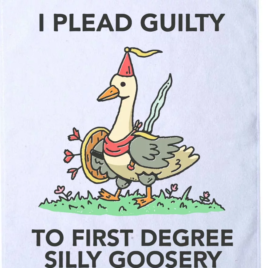 Wizard Of Barge I Plead Guilty To First Degree Silly Goosery Platinum Collection Golf Towel