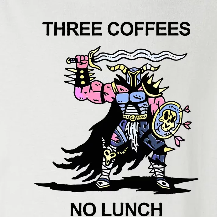 Wizard Of Barge Three Coffees No Lunch Toddler Long Sleeve Shirt