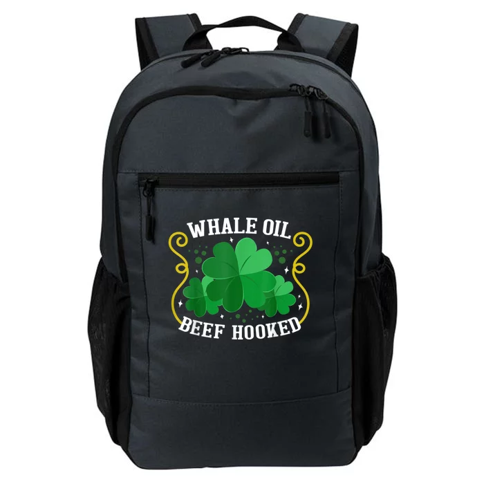 Whale Oil Beef Hooked Saint Patricks Day Daily Commute Backpack