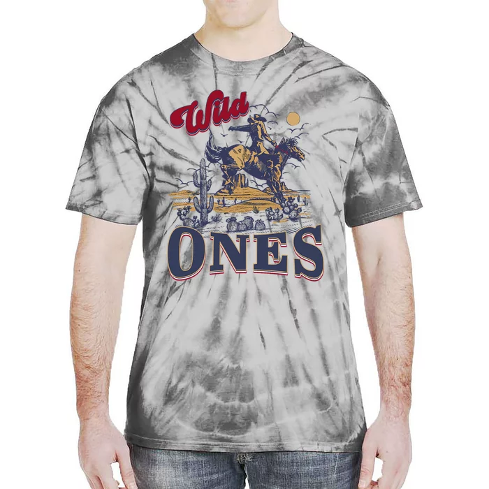 Wild Ones Cowboy Western Country Tie-Dye T-Shirt