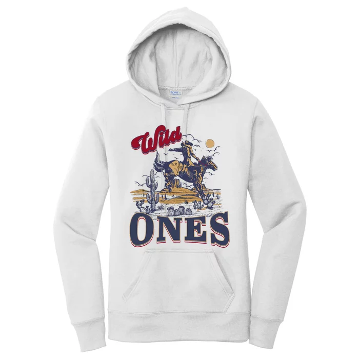 Wild Ones Cowboy Western Country Women's Pullover Hoodie