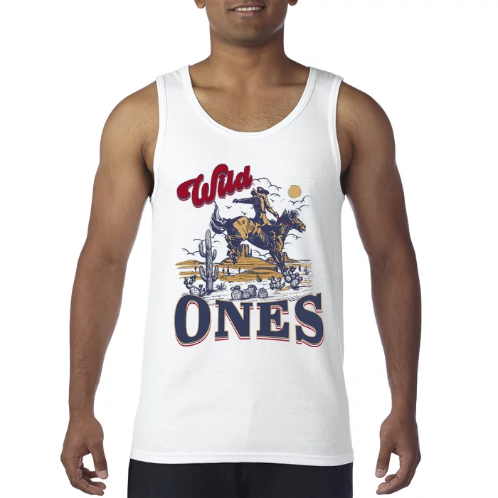 Wild Ones Cowboy Western Country Tank Top