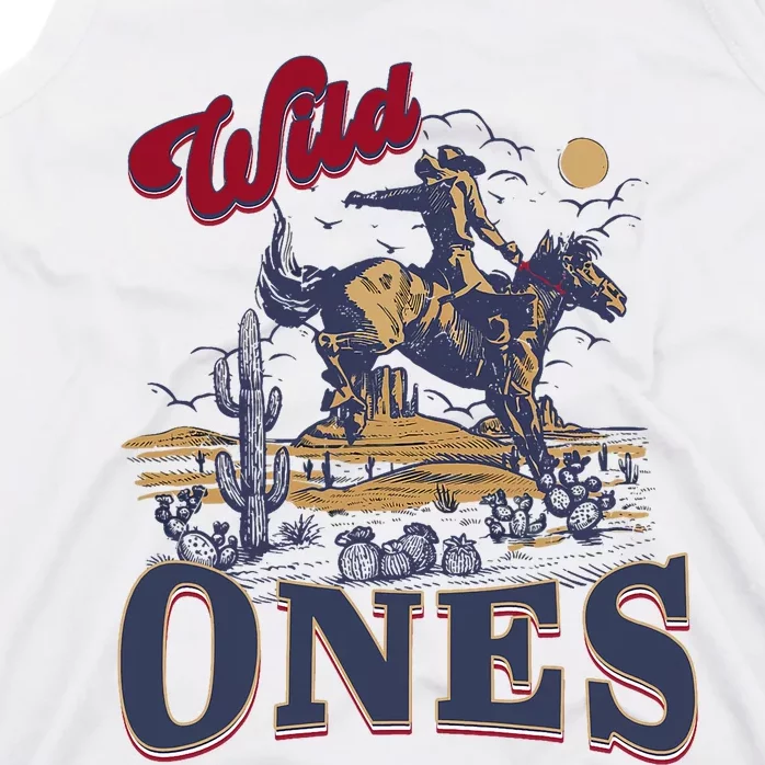 Wild Ones Cowboy Western Country Tank Top