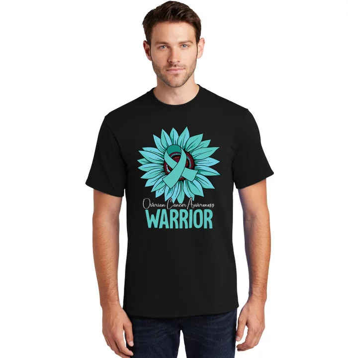 Warrior Ovarian Cancer Awareness Tall T-Shirt