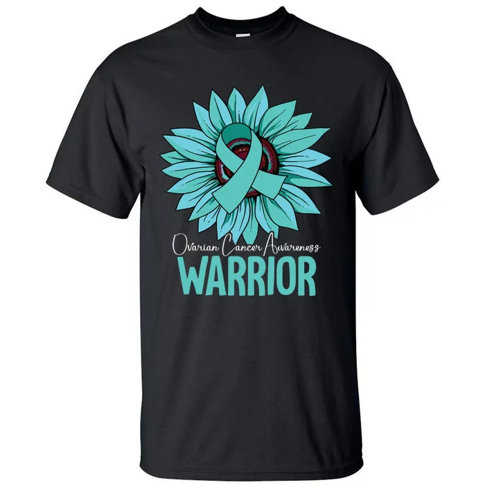 Warrior Ovarian Cancer Awareness Tall T-Shirt