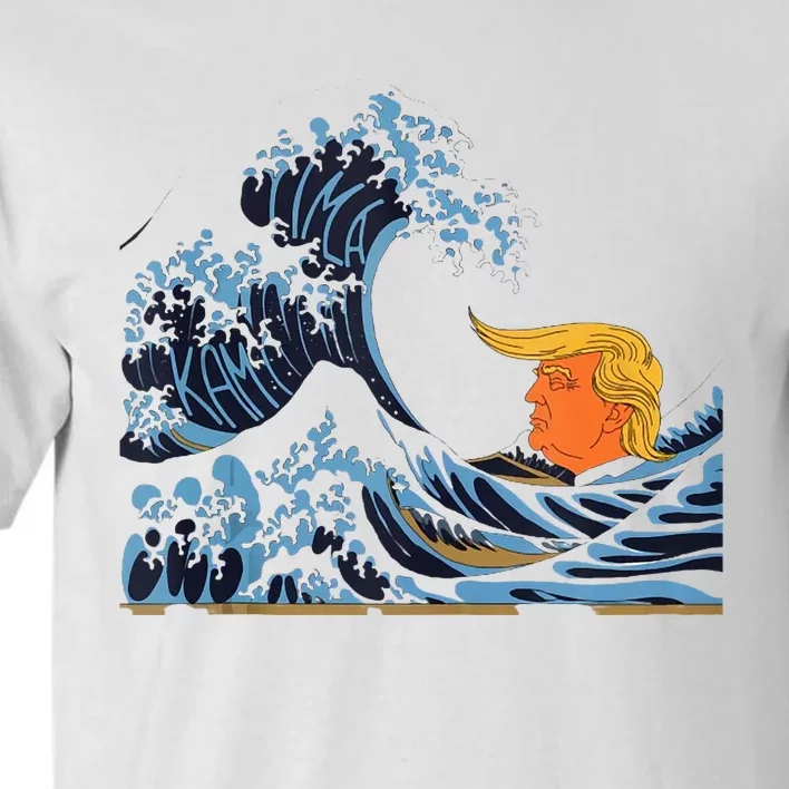 Wave Of Change KamalaS Surge Engulfs Trump Tall T-Shirt