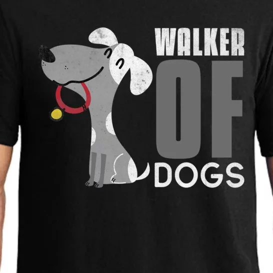 Walker Of Dogs For Professional Dog Walkers Trainers Gift Cool Gift Pajama Set