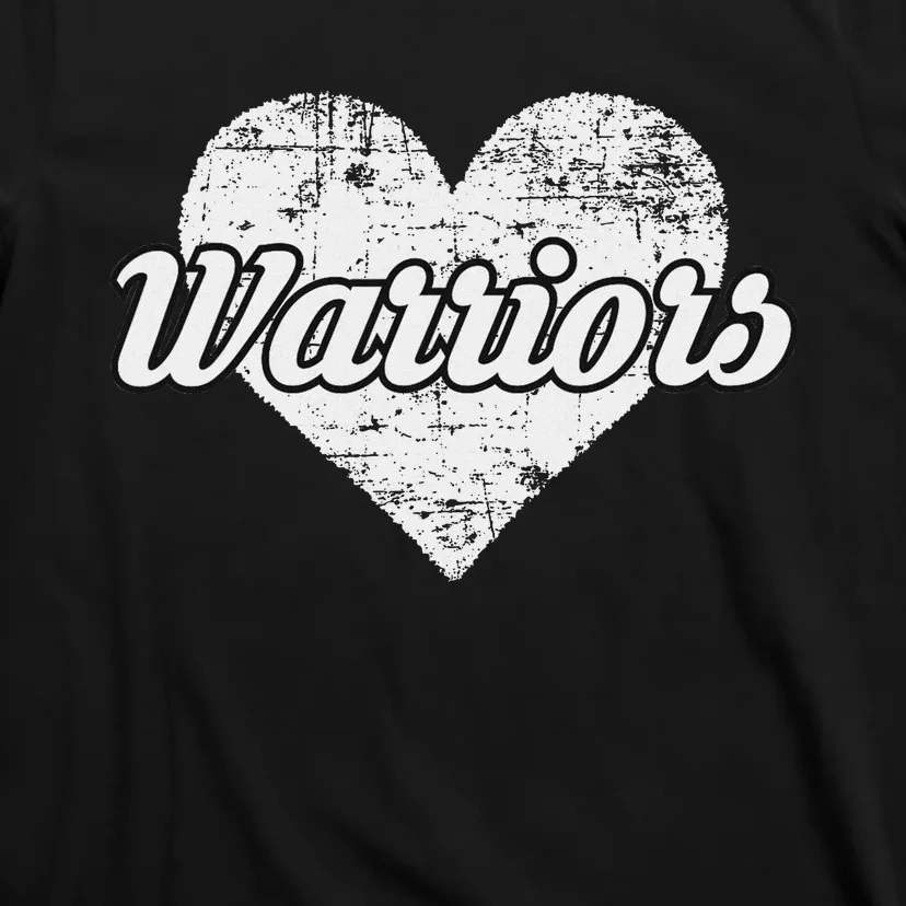 Warriors Over Distressed Heart Ontario T-Shirt