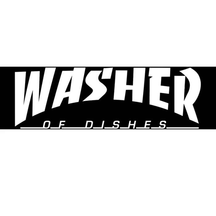 Washer Of Dishes Bumper Sticker