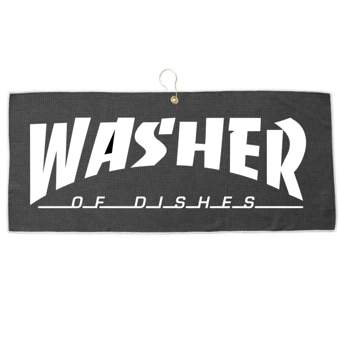 Washer Of Dishes Large Microfiber Waffle Golf Towel