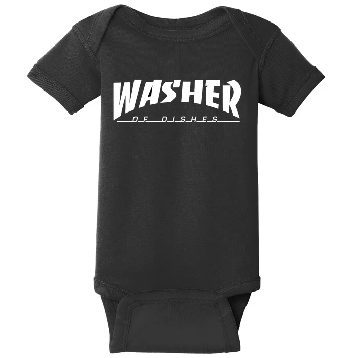 Washer Of Dishes Baby Bodysuit