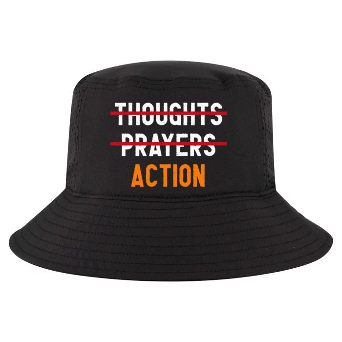 Wear Orange Enough Thoughts Prayers End Gun Violence Control Cool Comfort Performance Bucket Hat