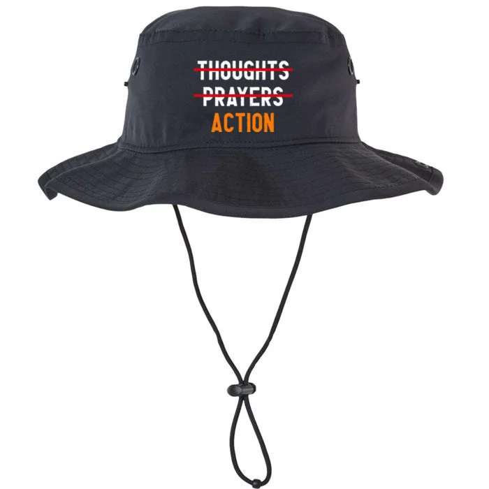 Wear Orange Enough Thoughts Prayers End Gun Violence Control Legacy Cool Fit Booney Bucket Hat