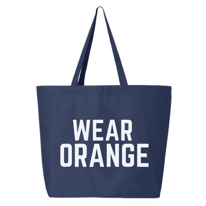 Wear Orange End Gun Violence Awareness Protect Our Children 25L Jumbo Tote