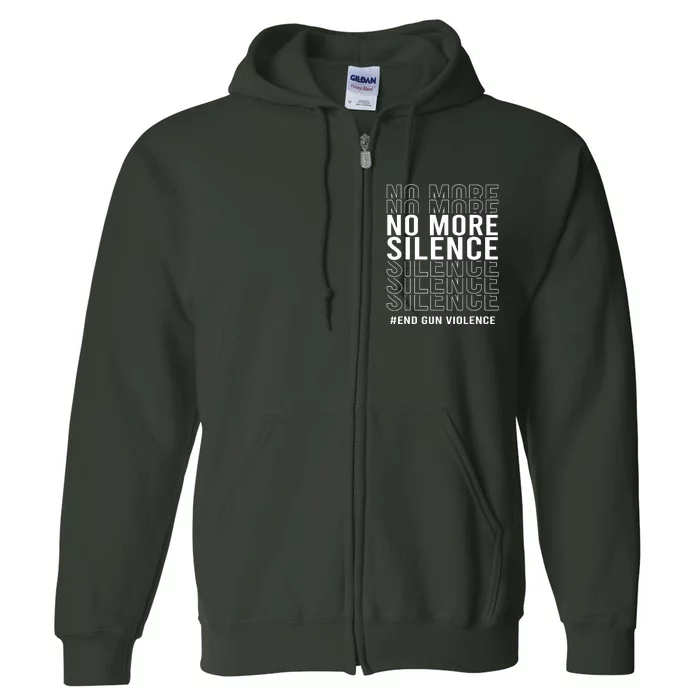 Wear Orange End Gun Violence Protect Kids Not Guns Full Zip Hoodie