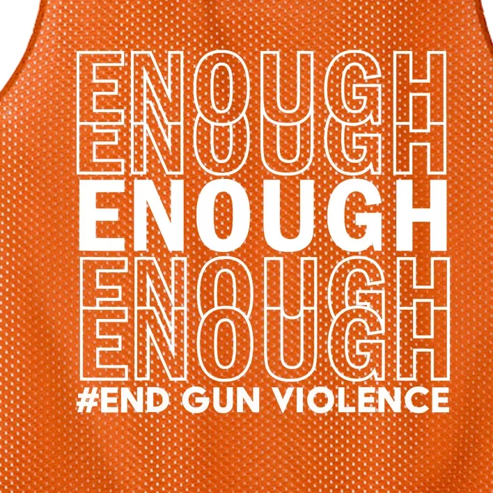 Wear Orange End Gun Violence Protect Kids Not Guns Mesh Reversible Basketball Jersey Tank