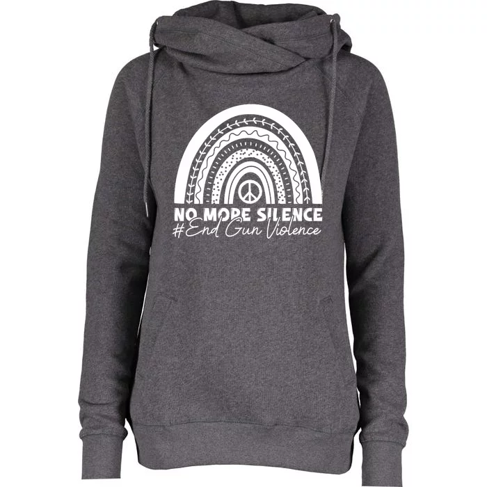 Wear Orange End Gun Violence Protect Kids Not Guns Womens Funnel Neck Pullover Hood