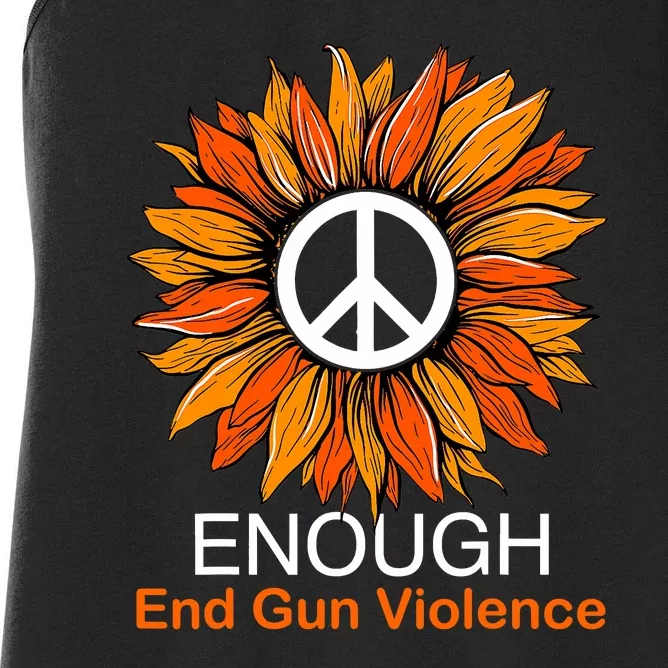 Wear Orange End Gun Violence Protect Kids Not Guns Women's Racerback Tank