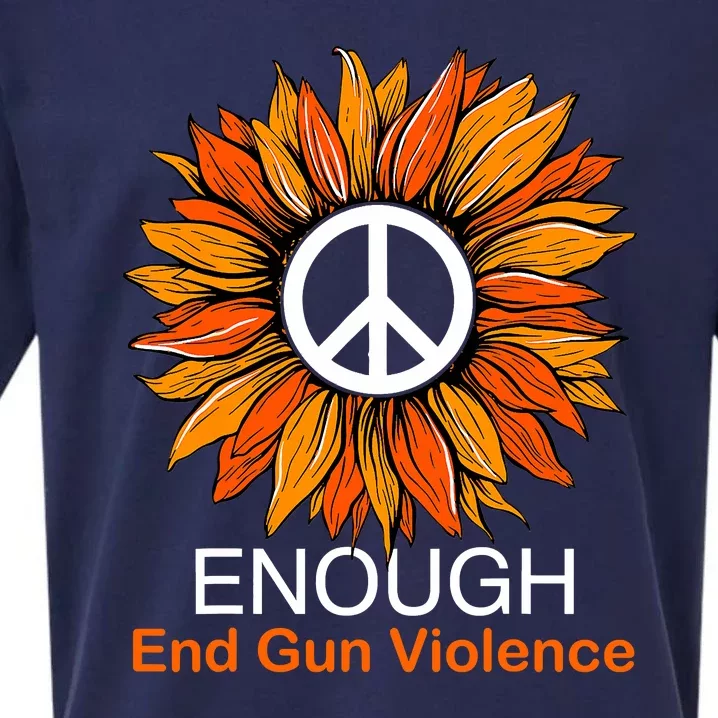 Wear Orange End Gun Violence Protect Kids Not Guns Sueded Cloud Jersey T-Shirt