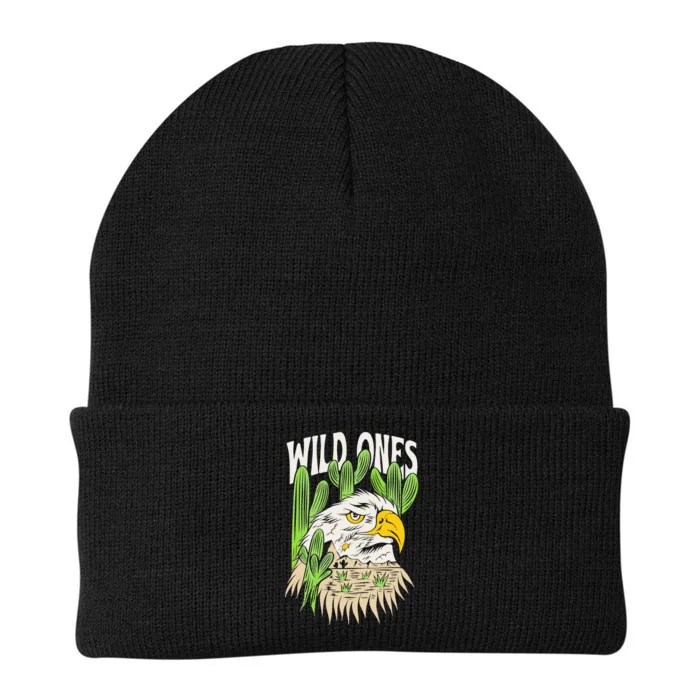 Wild Ones Eagle Knit Cap Winter Beanie