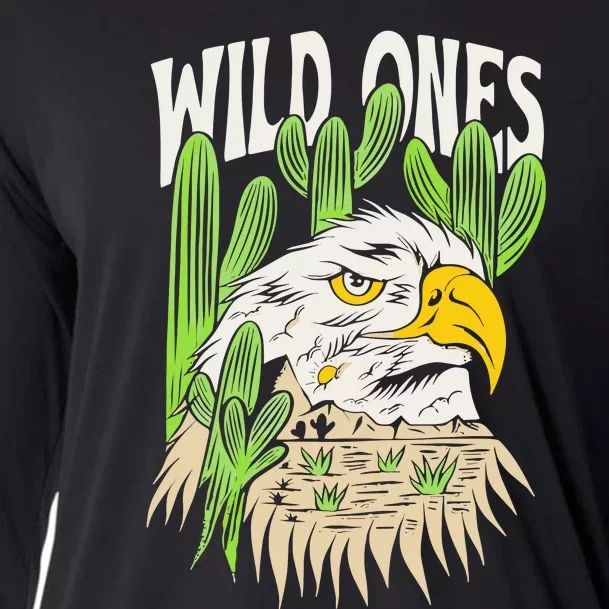 Wild Ones Eagle Cooling Performance Long Sleeve Crew