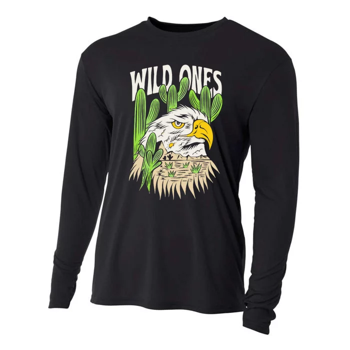 Wild Ones Eagle Cooling Performance Long Sleeve Crew